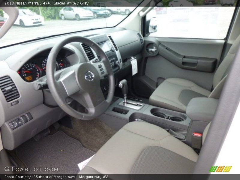 Front Seat of 2013 Xterra S 4x4