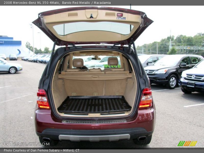 Barolo Red Metallic / Macadamia 2008 Mercedes-Benz ML 350 4Matic