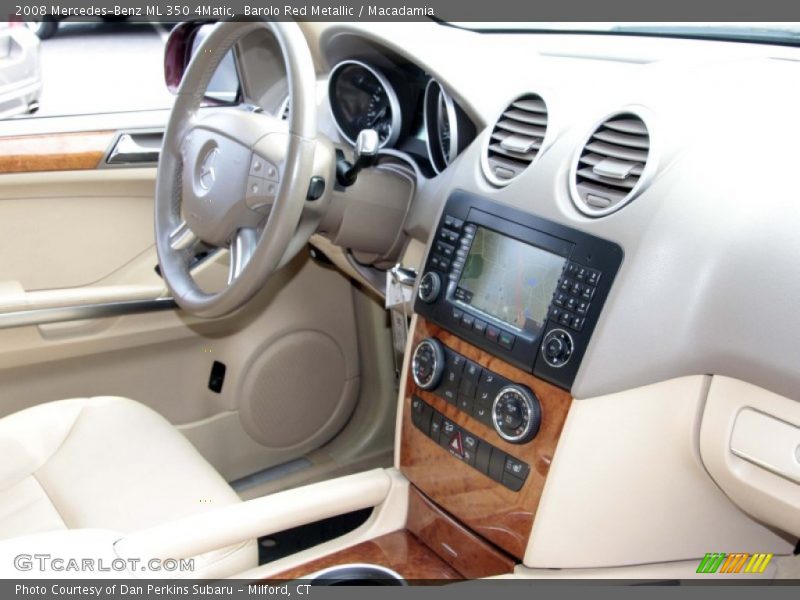 Barolo Red Metallic / Macadamia 2008 Mercedes-Benz ML 350 4Matic