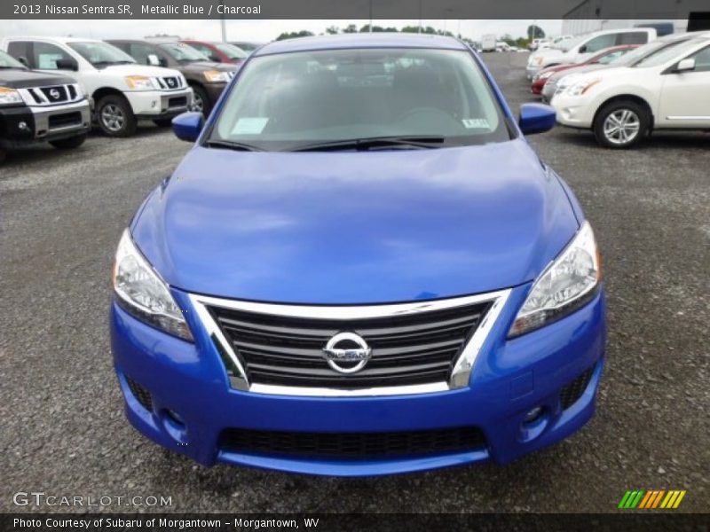 Metallic Blue / Charcoal 2013 Nissan Sentra SR