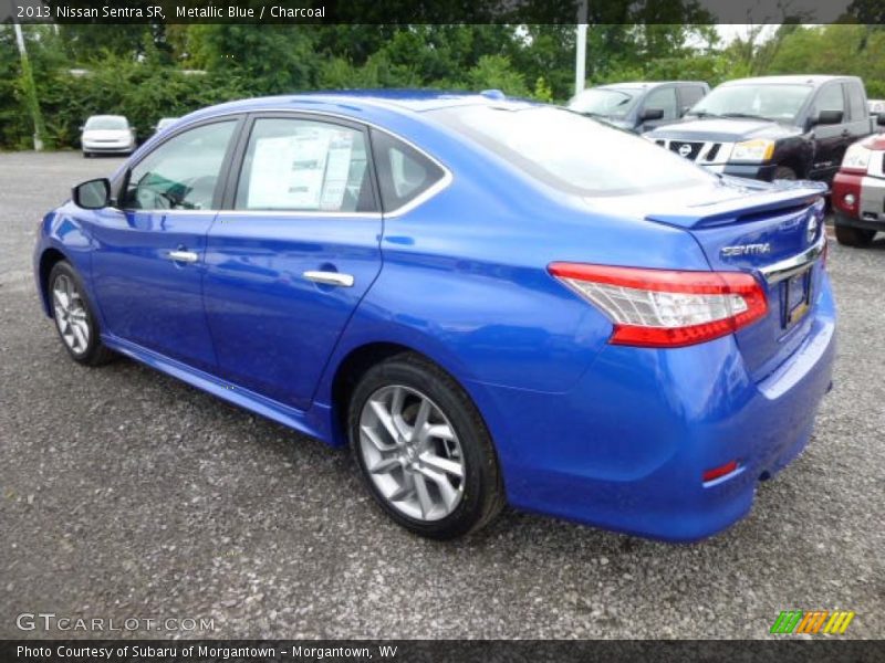 Metallic Blue / Charcoal 2013 Nissan Sentra SR