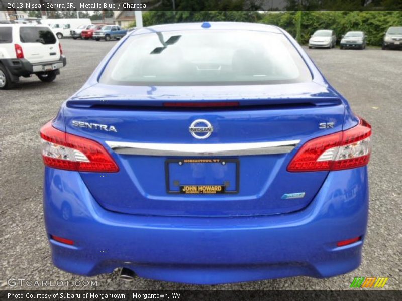 Metallic Blue / Charcoal 2013 Nissan Sentra SR