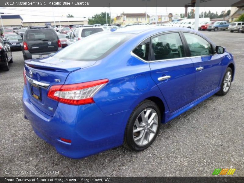 Metallic Blue / Charcoal 2013 Nissan Sentra SR