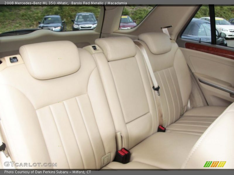 Barolo Red Metallic / Macadamia 2008 Mercedes-Benz ML 350 4Matic