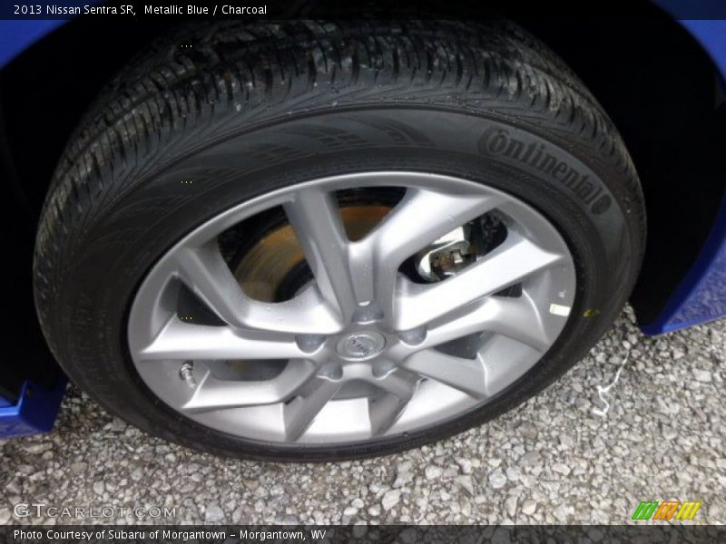 Metallic Blue / Charcoal 2013 Nissan Sentra SR