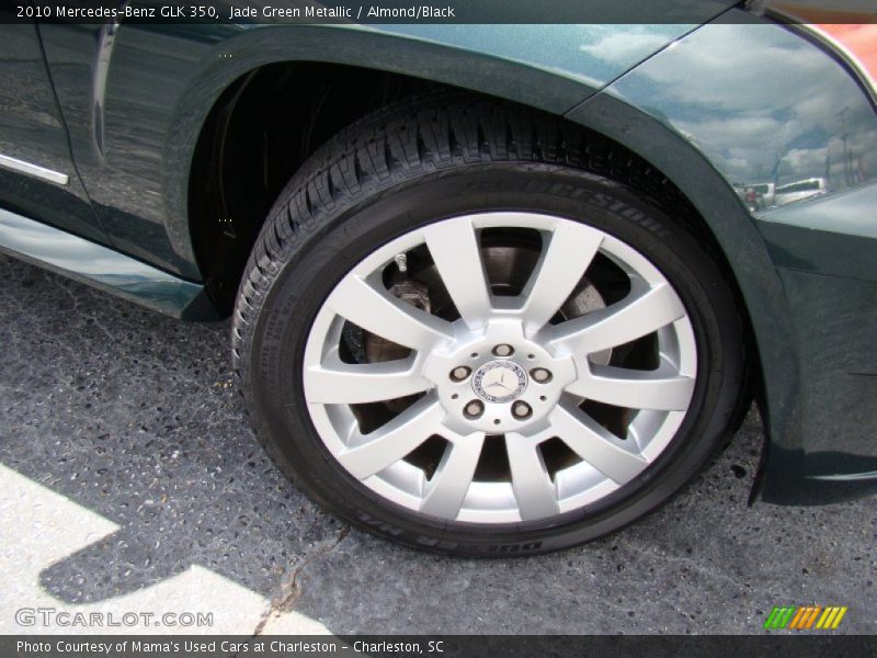 Jade Green Metallic / Almond/Black 2010 Mercedes-Benz GLK 350