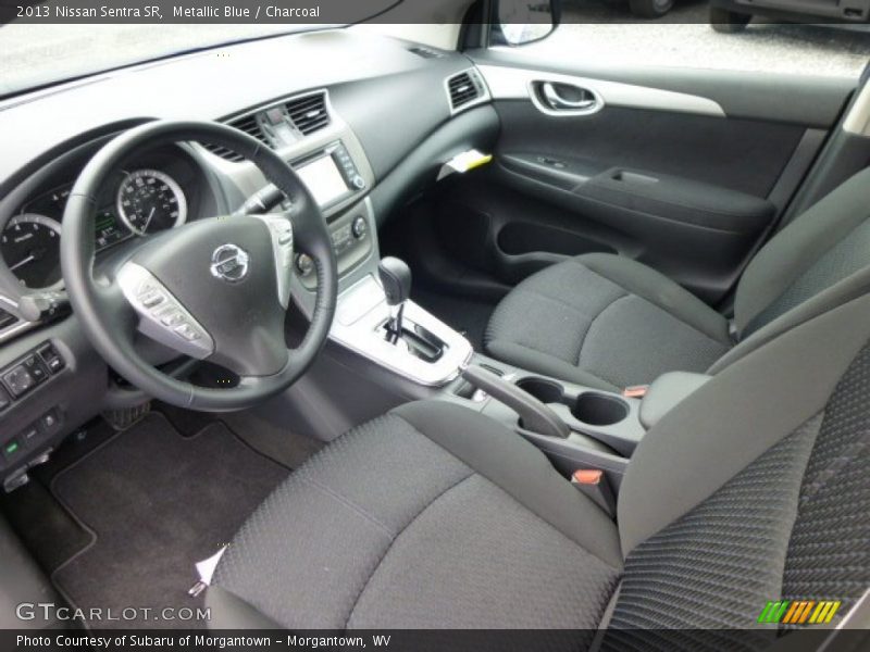 Metallic Blue / Charcoal 2013 Nissan Sentra SR
