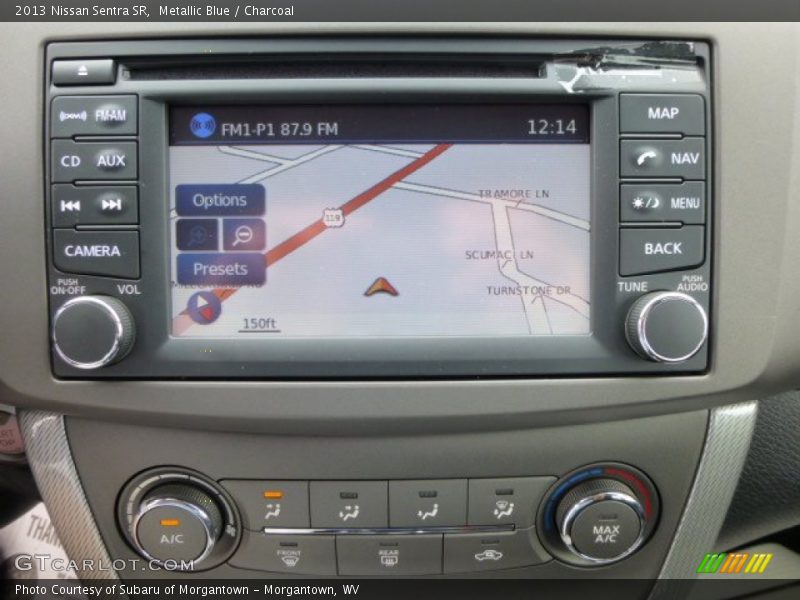 Metallic Blue / Charcoal 2013 Nissan Sentra SR