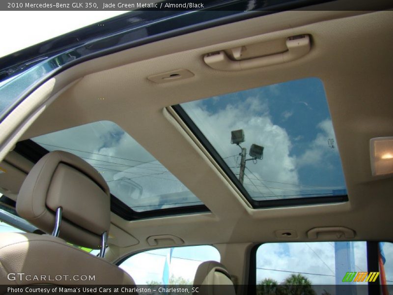 Jade Green Metallic / Almond/Black 2010 Mercedes-Benz GLK 350