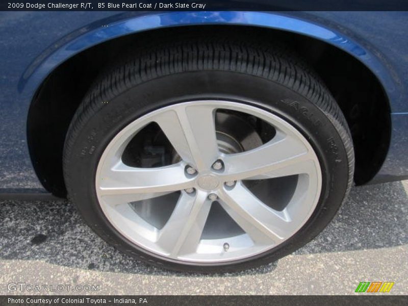 B5 Blue Pearl Coat / Dark Slate Gray 2009 Dodge Challenger R/T