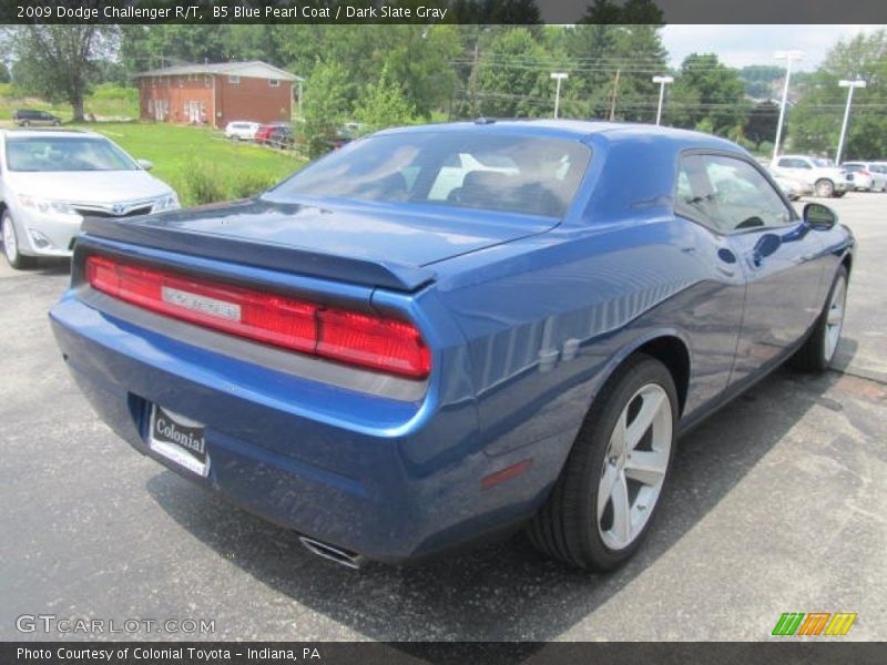 B5 Blue Pearl Coat / Dark Slate Gray 2009 Dodge Challenger R/T