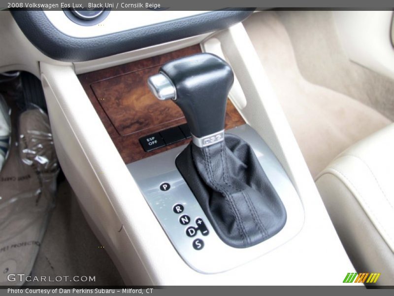 Black Uni / Cornsilk Beige 2008 Volkswagen Eos Lux