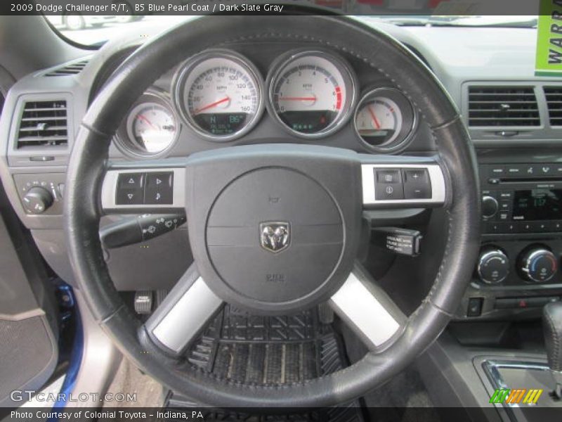 B5 Blue Pearl Coat / Dark Slate Gray 2009 Dodge Challenger R/T