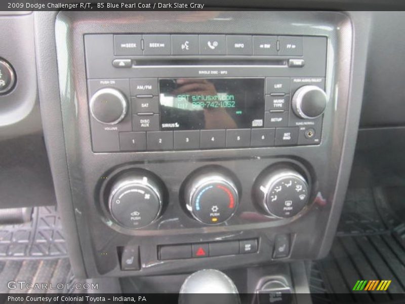 B5 Blue Pearl Coat / Dark Slate Gray 2009 Dodge Challenger R/T