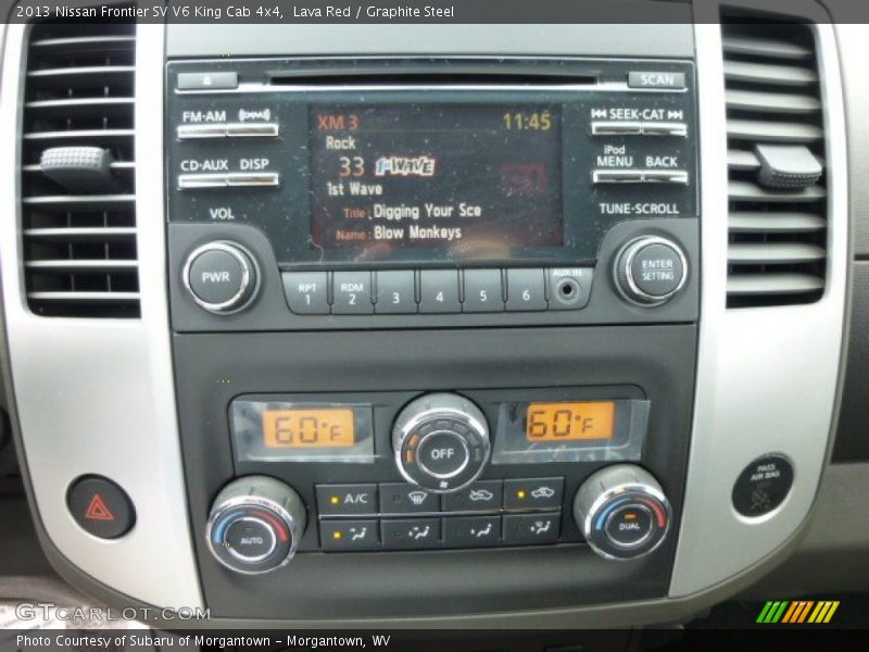 Lava Red / Graphite Steel 2013 Nissan Frontier SV V6 King Cab 4x4