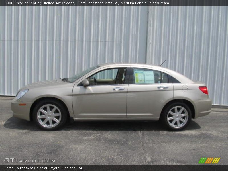  2008 Sebring Limited AWD Sedan Light Sandstone Metallic