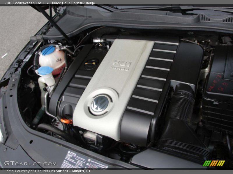 Black Uni / Cornsilk Beige 2008 Volkswagen Eos Lux
