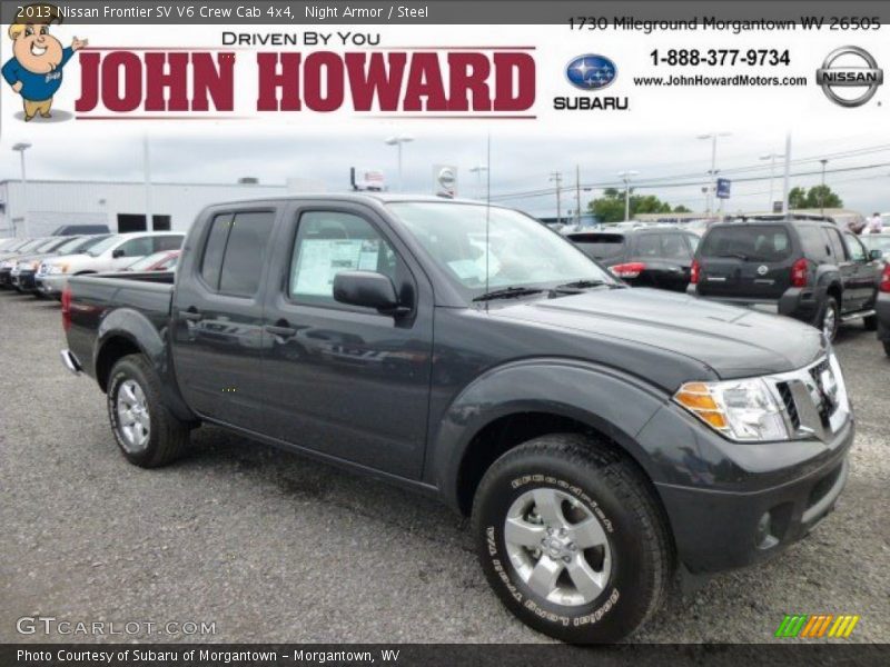 Night Armor / Steel 2013 Nissan Frontier SV V6 Crew Cab 4x4