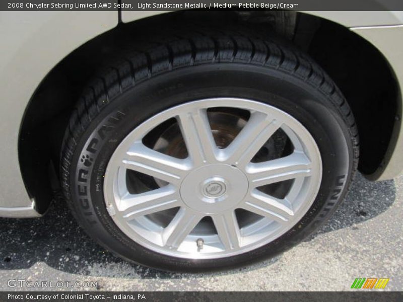  2008 Sebring Limited AWD Sedan Wheel