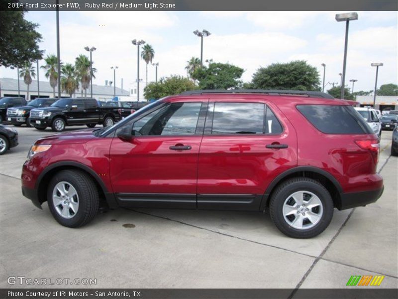  2014 Explorer FWD Ruby Red