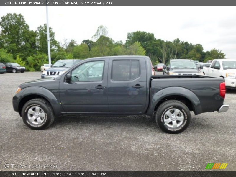 Night Armor / Steel 2013 Nissan Frontier SV V6 Crew Cab 4x4