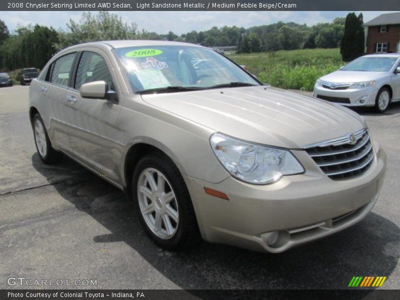 Front 3/4 View of 2008 Sebring Limited AWD Sedan