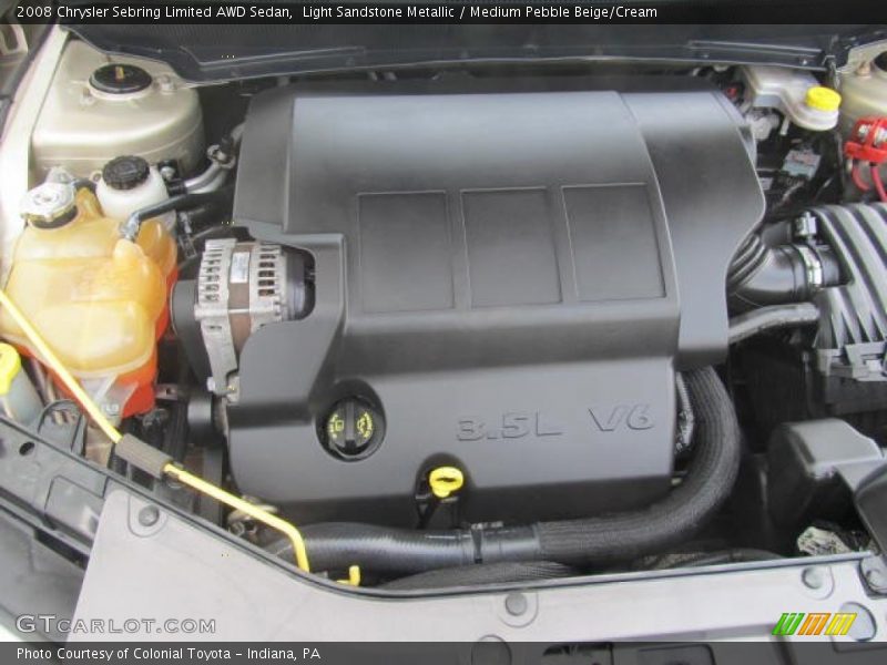  2008 Sebring Limited AWD Sedan Engine - 3.5 Liter SOHC 24-Valve V6