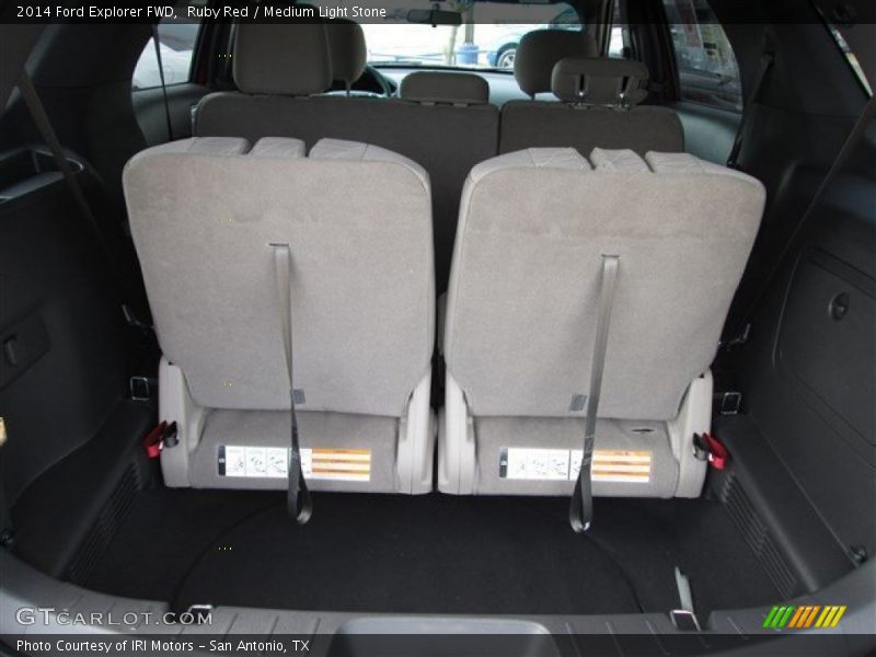 Ruby Red / Medium Light Stone 2014 Ford Explorer FWD