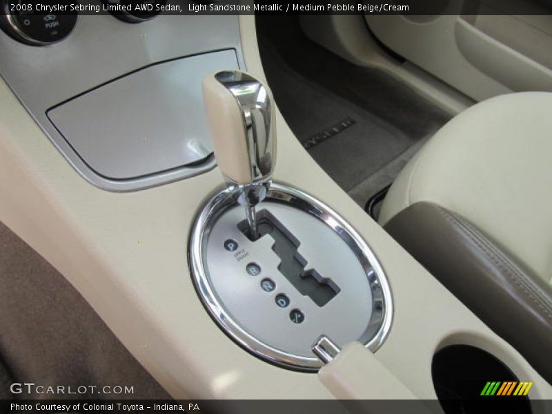  2008 Sebring Limited AWD Sedan 6 Speed AutoStick Automatic Shifter