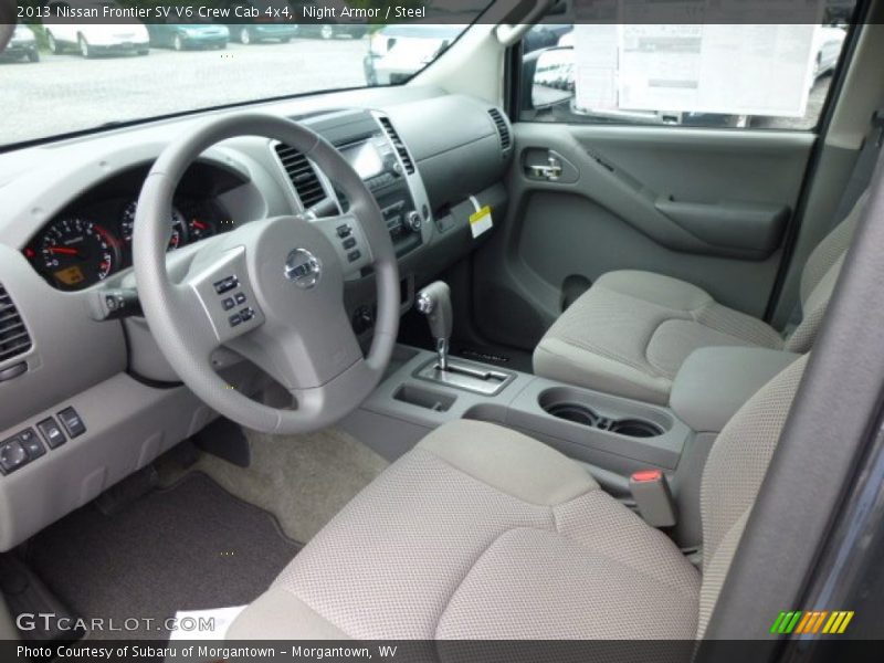 Night Armor / Steel 2013 Nissan Frontier SV V6 Crew Cab 4x4