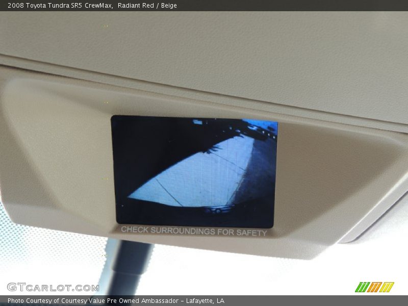 Radiant Red / Beige 2008 Toyota Tundra SR5 CrewMax