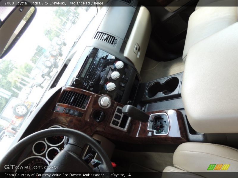 Radiant Red / Beige 2008 Toyota Tundra SR5 CrewMax
