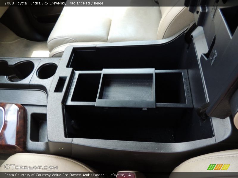 Radiant Red / Beige 2008 Toyota Tundra SR5 CrewMax