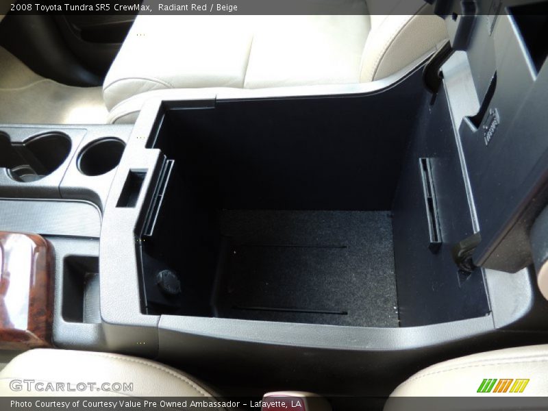 Radiant Red / Beige 2008 Toyota Tundra SR5 CrewMax