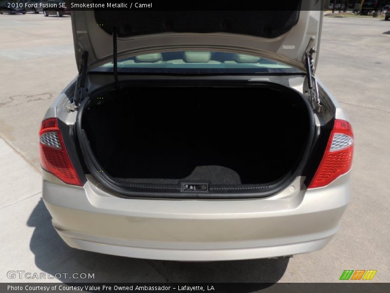 Smokestone Metallic / Camel 2010 Ford Fusion SE