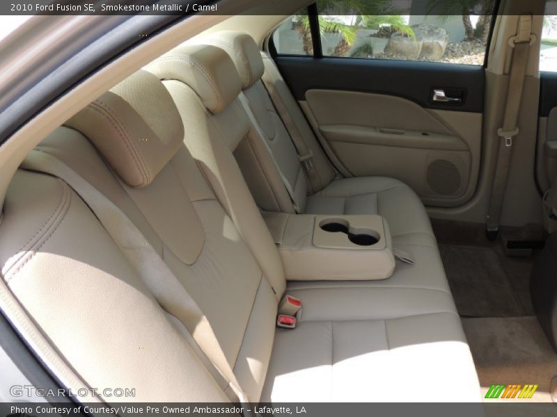 Smokestone Metallic / Camel 2010 Ford Fusion SE