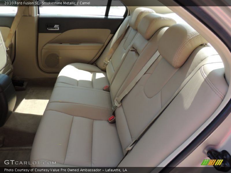 Smokestone Metallic / Camel 2010 Ford Fusion SE