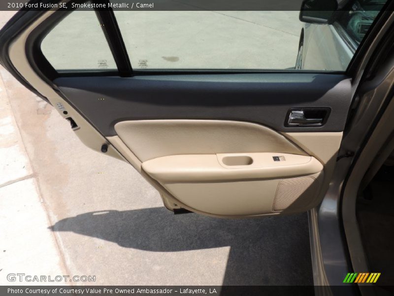 Smokestone Metallic / Camel 2010 Ford Fusion SE