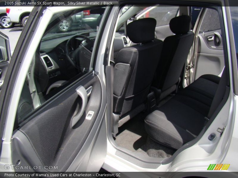 Silky Silver Metallic / Black 2005 Suzuki Aerio SX Sport Wagon