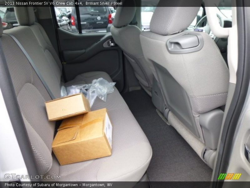 Brilliant Silver / Steel 2013 Nissan Frontier SV V6 Crew Cab 4x4