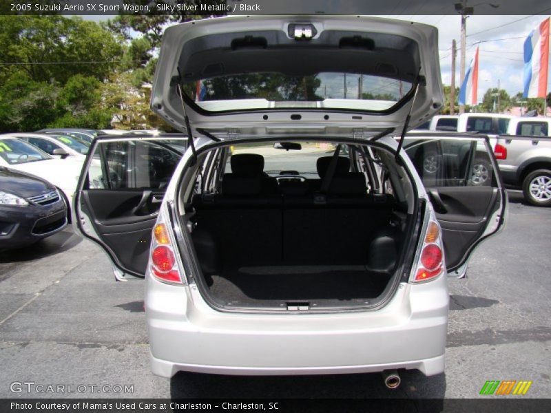 Silky Silver Metallic / Black 2005 Suzuki Aerio SX Sport Wagon