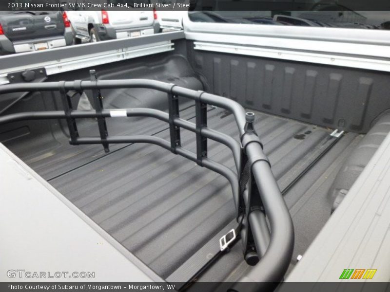 Brilliant Silver / Steel 2013 Nissan Frontier SV V6 Crew Cab 4x4