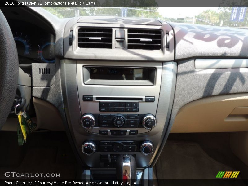 Smokestone Metallic / Camel 2010 Ford Fusion SE