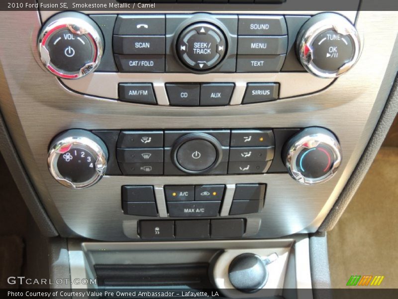 Smokestone Metallic / Camel 2010 Ford Fusion SE