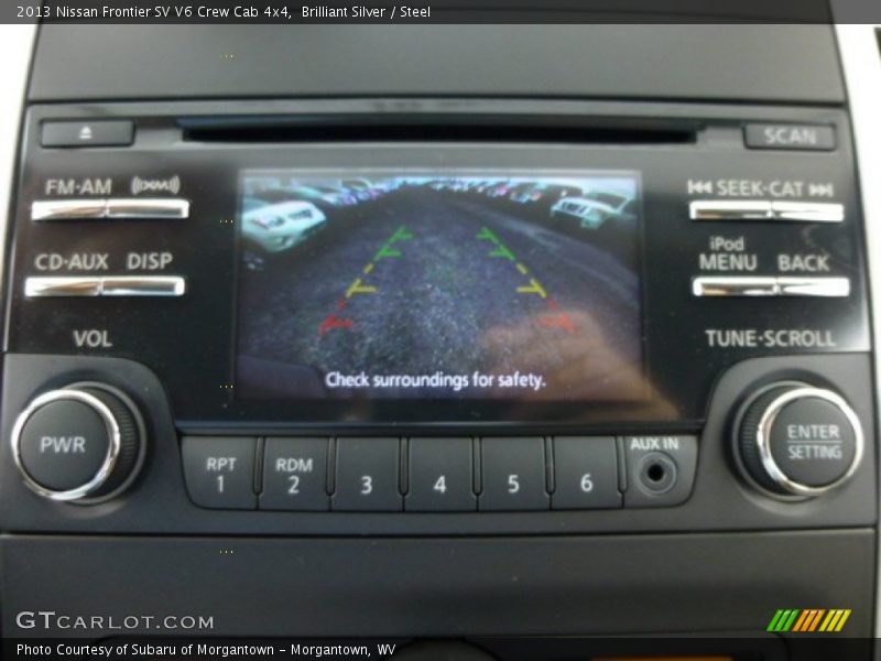 Brilliant Silver / Steel 2013 Nissan Frontier SV V6 Crew Cab 4x4