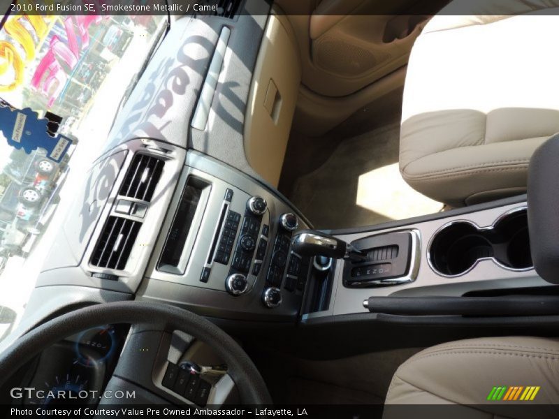 Smokestone Metallic / Camel 2010 Ford Fusion SE
