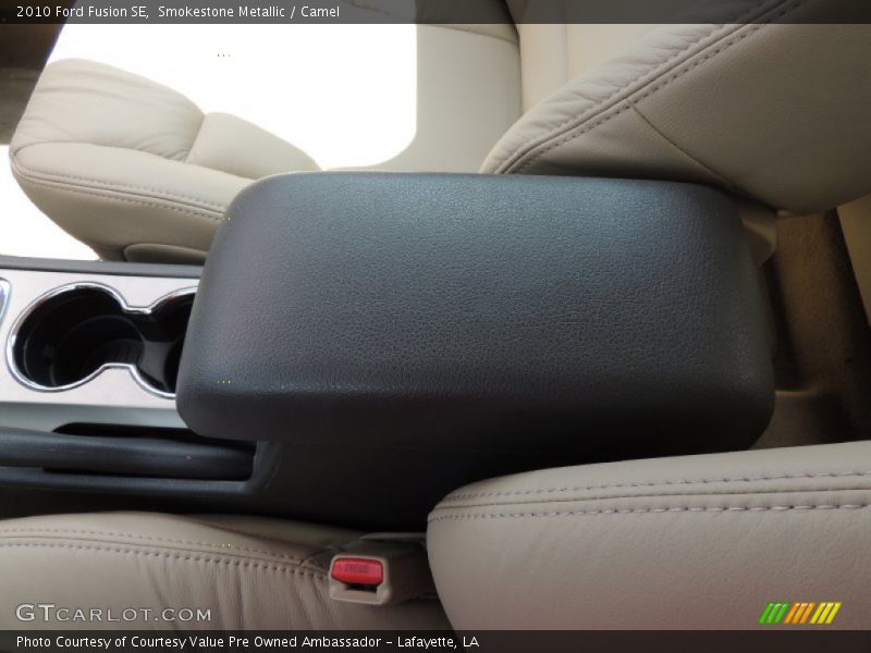 Smokestone Metallic / Camel 2010 Ford Fusion SE
