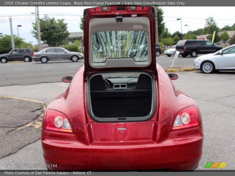 Blaze Red Crystal Pearlcoat / Dark Slate Grey/Medium Slate Grey 2005 Chrysler Crossfire Limited Coupe