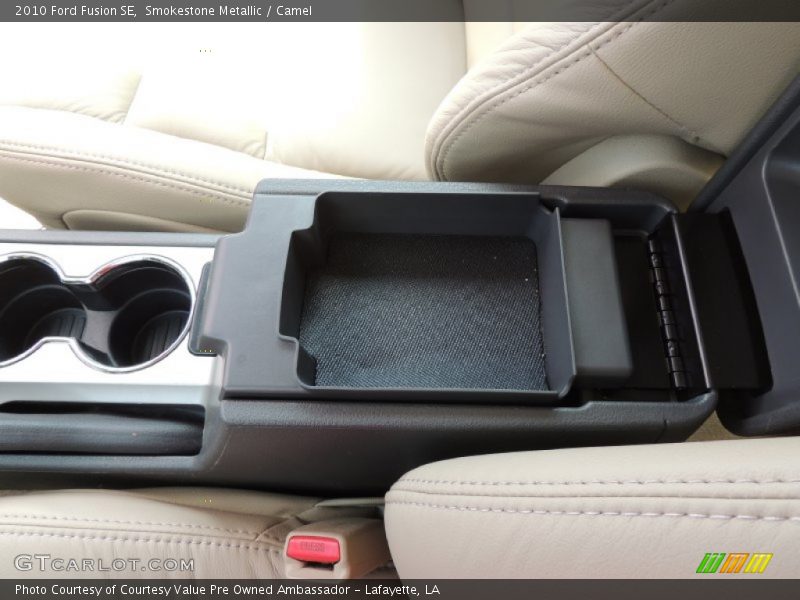 Smokestone Metallic / Camel 2010 Ford Fusion SE