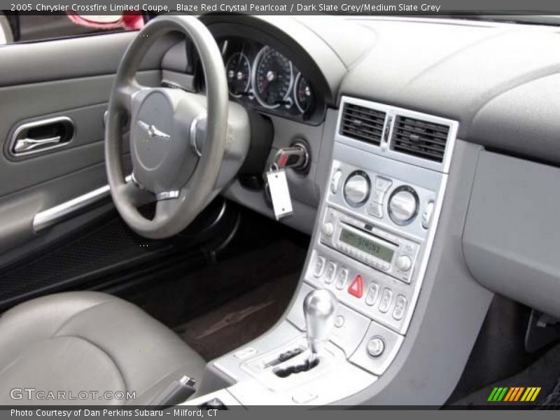 Blaze Red Crystal Pearlcoat / Dark Slate Grey/Medium Slate Grey 2005 Chrysler Crossfire Limited Coupe